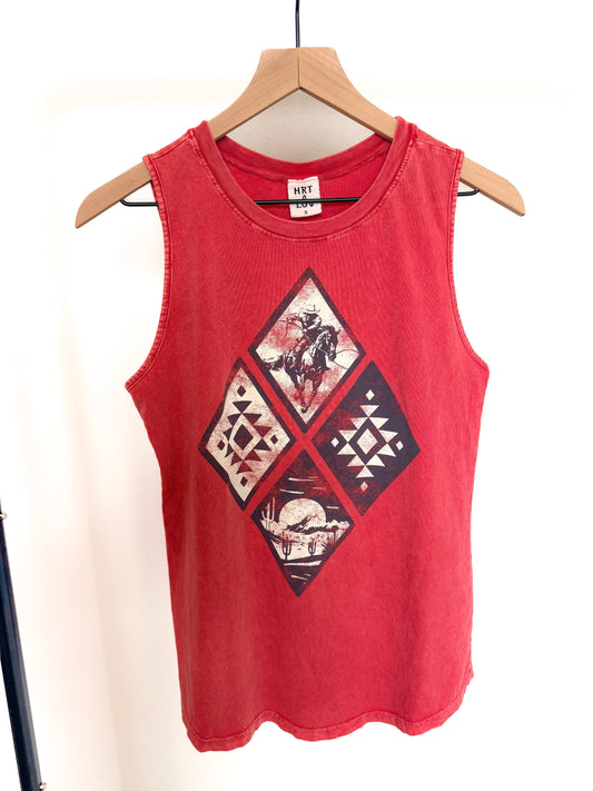 Western Graphic Tank
