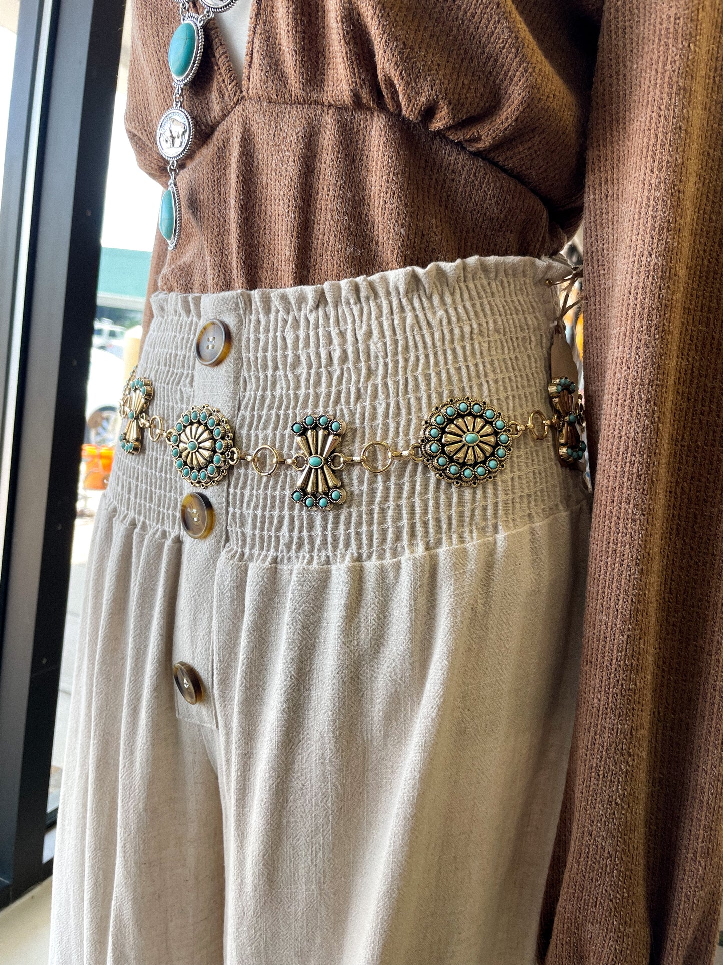 Gold Conch Belt