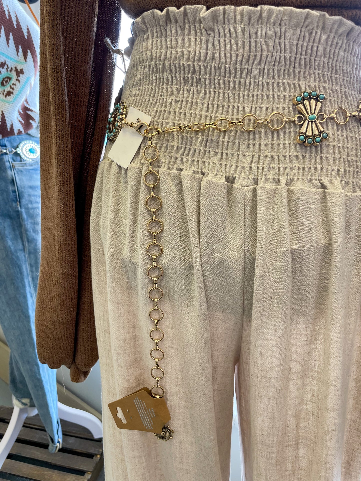 Gold Conch Belt