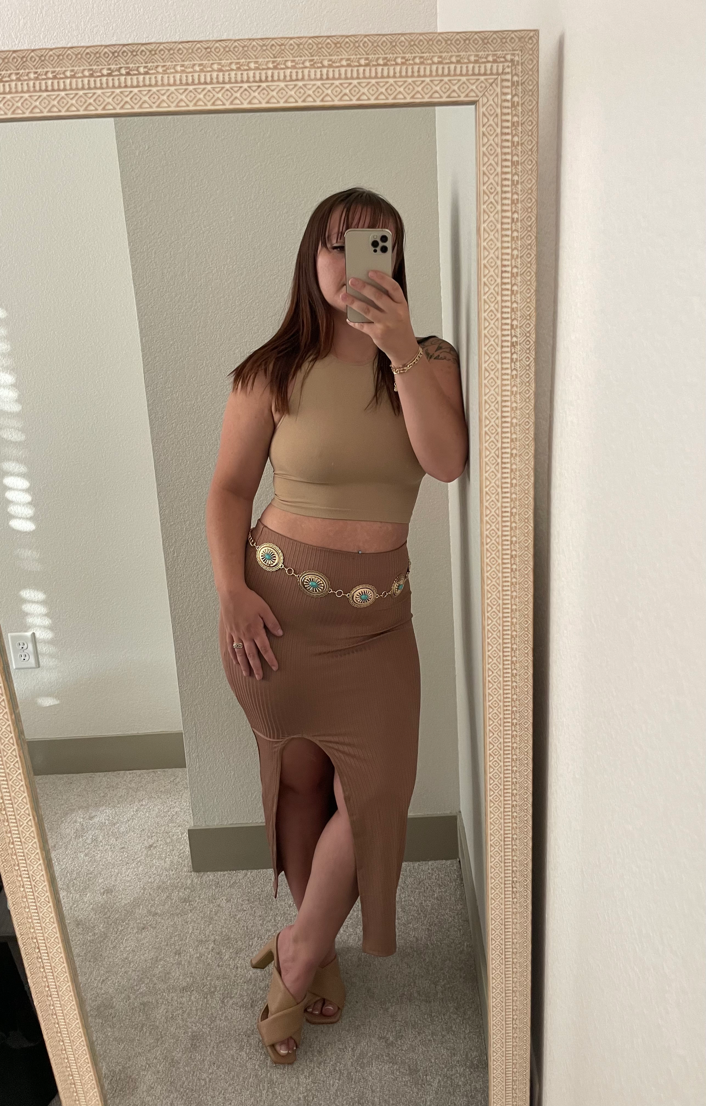 Tan Molly Midi