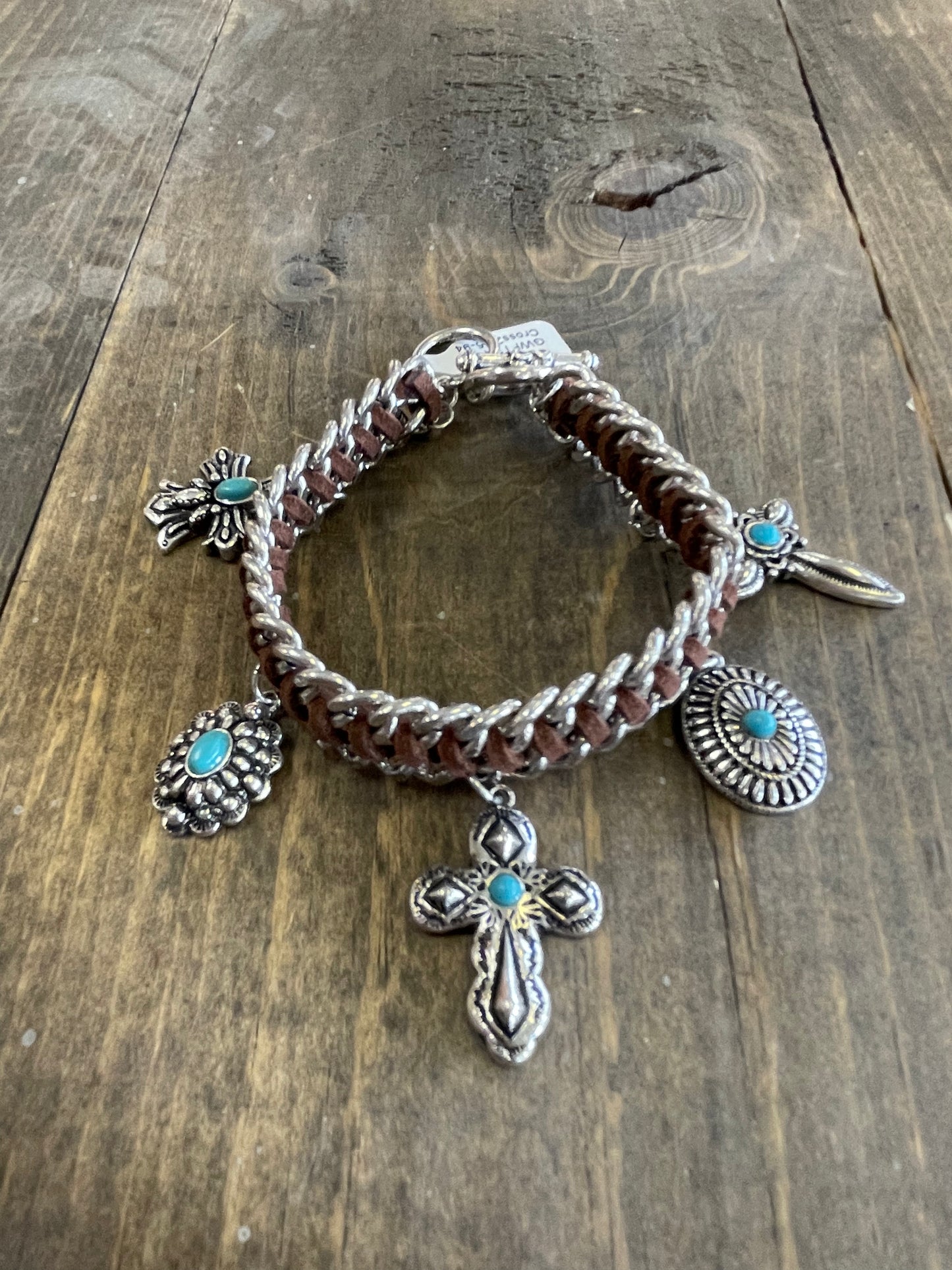 Cross Charm Bracelet