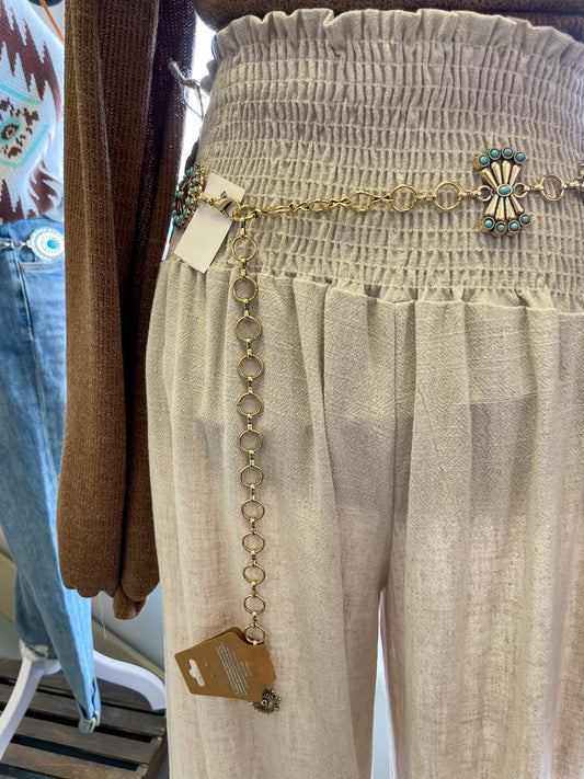 Gold Conch Belt