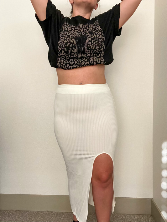 Cream Molly Midi