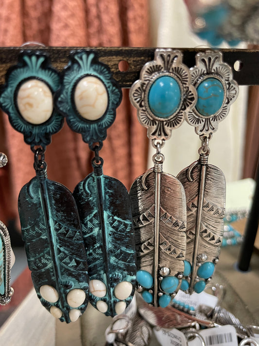 Feather Earrings